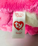 Ty Beanie Boos - Sierra the Pink Wolf, (6"), Glitter Eyes, Great Wolf Lodge
