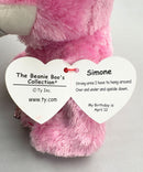 Ty Beanie Boos - Simone the Sloth, Glitter Eyes, Claire's Exclusive