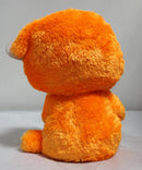 Ty Beanie Boos - Skelton the Orange & Purple Halloween Ghost, Medium (9"), Glitter Eyes