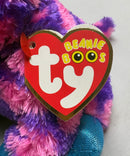 Ty Beanie Boos - Sky High the Pink Giraffe, (7"), Glitter Eyes, UK Exclusive