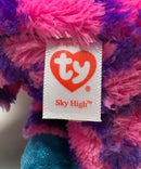 Ty Beanie Boos - Sky High the Pink Giraffe, (7"), Glitter Eyes, UK Exclusive