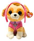 Ty Beanie Boos - Skye, Medium (10"), Paw Patrol