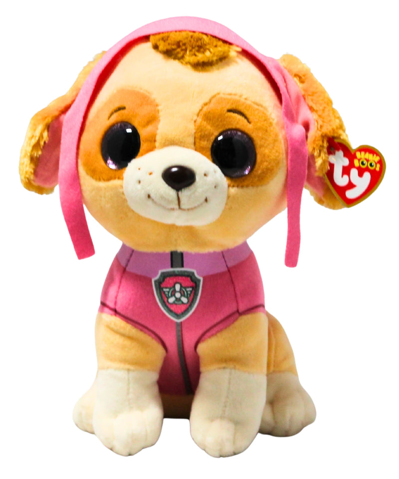 Ty Beanie Boos - Skye, Medium (10"), Paw Patrol