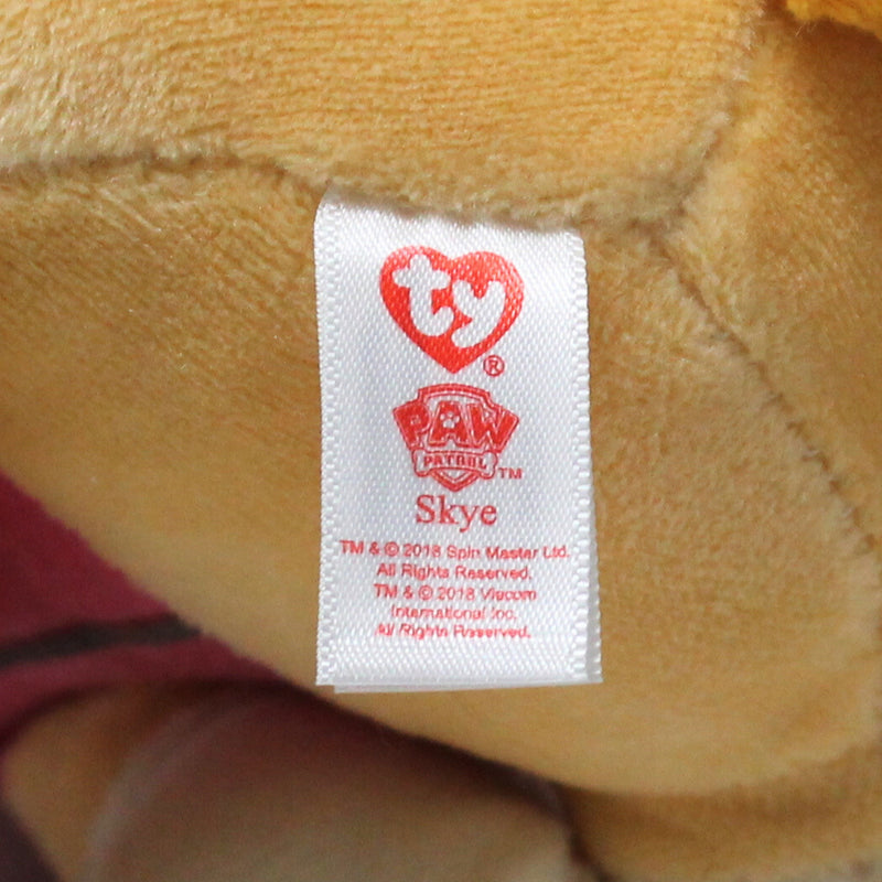 Ty Beanie Boos - Skye, Medium (10"), Paw Patrol