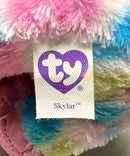 Ty Beanie Boos - Skylar the Pink Unicorn, (6"), Glitter Eyes, Justice stores