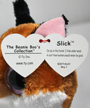 Ty Beanie Boos- Slick the Fox, Glitter Eyes