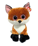 Ty Beanie Boos - Slick the Orange Fox, Large (16"), Glitter Eyes, Justice Stores