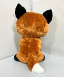 Ty Beanie Boos - Slick the Orange Fox, Large (16"), Glitter Eyes, Justice Stores