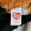 Ty Beanie Boos - Slick the Brown Fox, Medium (9"), Glitter Eyes