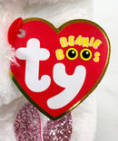 Ty Beanie Boos - Slippers the Bunny, Medium, Glitter Eyes