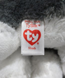 Ty Beanie Boos- Slush the Husky Dog, Glitter Eyes, 1st UK Release