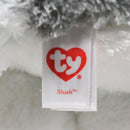 Ty Beanie Boos - Slush the Grey Husky, Medium (9"), Glitter Eyes