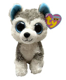 Ty Beanie Boos - Slush the Husky (2010 Tags), (6"), Solid Eyes