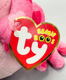Ty Beanie Boos - Smitten the Frog, Glitter Eyes, Valentine's Day