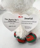 Ty Beanie Boos - Snowfall the Unicorn, Glitter Eyes, Christmas