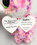 Ty Beanie Boos - Sophie the Cat, Glitter Eyes