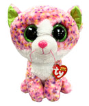 Ty Beanie Boos - Sophie the Cat, Medium, Glitter Eyes, Medium size