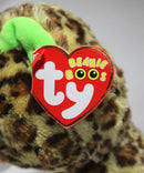 Ty Beanie Boos- Speckles the Leopard, Glitter Eyes