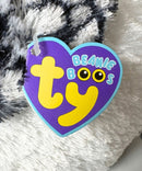 Ty Beanie Boos - Spells the Snowy owl, (9"), Glitter Eyes