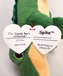 Ty Beanie Boos - Spike the Alligator, Glitter Eyes