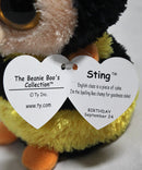 Ty Beanie Boos- Sting the Bee, Glitter Eyes