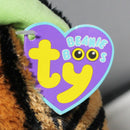 Ty Beanie Boos - Stripes the Tiger, Medium (9"), Solid Eyes
