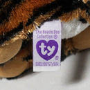 Ty Beanie Boos - Stripes the Tiger, Medium (9"), Solid Eyes
