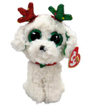 Ty Beanie Boos - Sugar the Dog, Glitter Eyes, Christmas