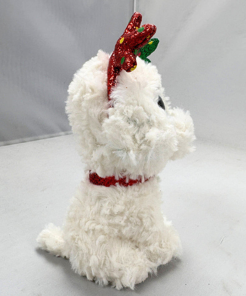 Ty Beanie Boos - Sugar the Dog, Glitter Eyes, Christmas
