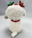 Ty Beanie Boos - Sugar the Dog, Glitter Eyes, Christmas
