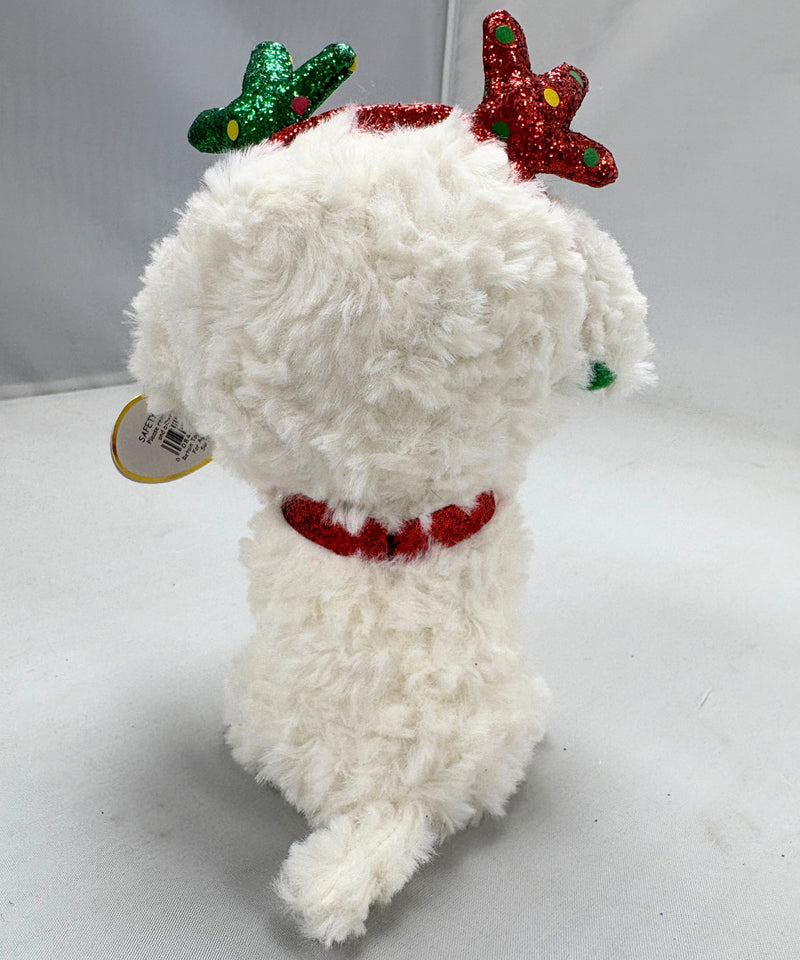 Ty Beanie Boos - Sugar the Dog, Glitter Eyes, Christmas
