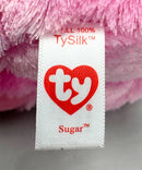 Ty Beanie Boos - Sugar the Elephant, Medium, Glitter Eyes, Valentine's Day, Medium size