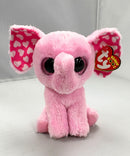 Ty Beanie Boos - Sugar the Elephant, Glitter Eyes, Valentine's Day