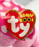 Ty Beanie Boos - Sugar the Elephant, Glitter Eyes, Valentine's Day