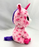 Ty Beanie Boos - Sugar Pie the Unicorn, Medium, Glitter Eyes, Valentine's Day, Medium size