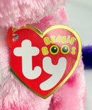 Ty Beanie Boos - Sugar Pie the Unicorn, Medium, Glitter Eyes, Valentine's Day, Medium size
