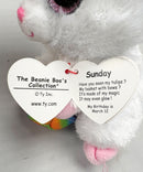 Ty Beanie Boos - Sunday the Bunny, Glitter Eyes, Spring, Easter