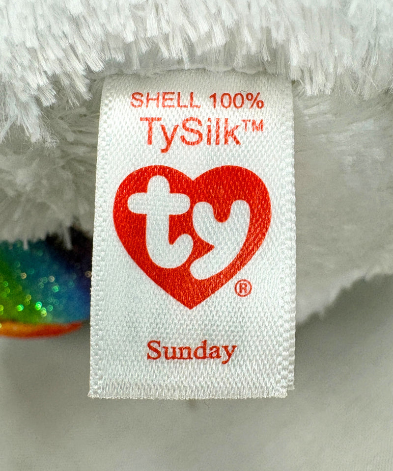 Ty Beanie Boos - Sunday the Bunny, Glitter Eyes, Spring, Easter