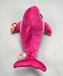 Ty Beanie Boos - Surf the Dolphin, Glitter Eyes