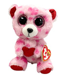 Ty Beanie Boos - Sweetikins the Bear, Glitter Eyes, Valentine's Day