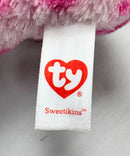 Ty Beanie Boos - Sweetikins the Bear, Glitter Eyes, Valentine's Day