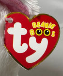 Ty Beanie Boos - Sweetly the Valentine Polar Bear, (5"), Glitter Eyes