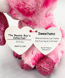 Ty Beanie Boos - Sweetums the Giraffe, Glitter Eyes, Valentine's Day