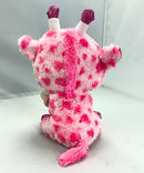 Ty Beanie Boos - Sweetums the Giraffe, Medium, Glitter Eyes, Valentine's Day