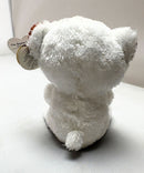 Ty Beanie Boos - Switzerland the White Teddy Bear, (6"), Glitter Eyes, Europe