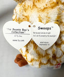 Ty Beanie Boos - Swoops the Barn Owl - Bird, (9"), Glitter Eyes