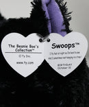 Ty Beanie Boos - Swoops the Halloween Bat, Medium (8.5"), Solid Eyes