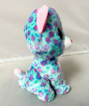 Ty Beanie Boos - Sydney the Teal Leopard, Medium (9"), Glitter Eyes, Claire's Exclusive