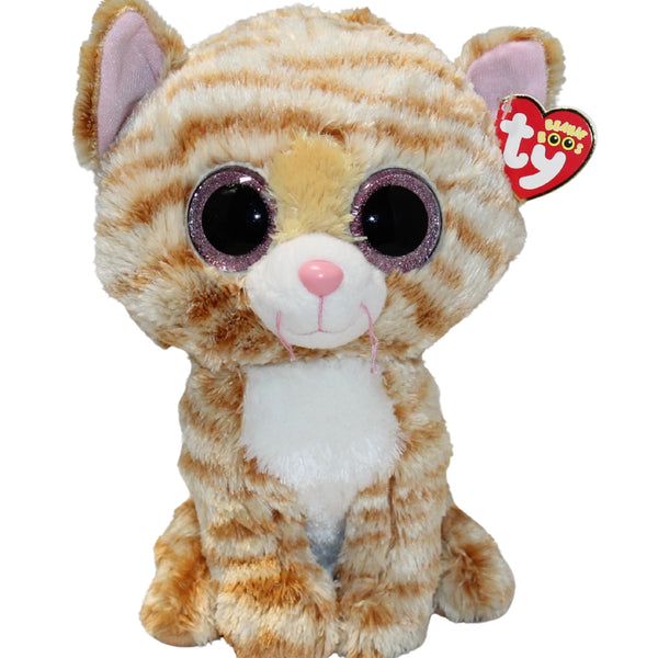 Ty Beanie Boos - Tabitha the Orange Cat, Medium (9