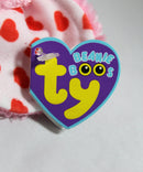 Ty Beanie Boos - Tender the Pink Valentine's Day Elephant, Solid Eyes